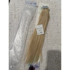 Bombshell Extension Co. 16” Long Tape In 100% Human Hair Extensions. 20 Pieces